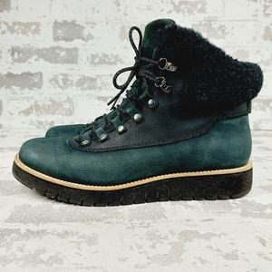 Cole Haan Green Ankle Boots